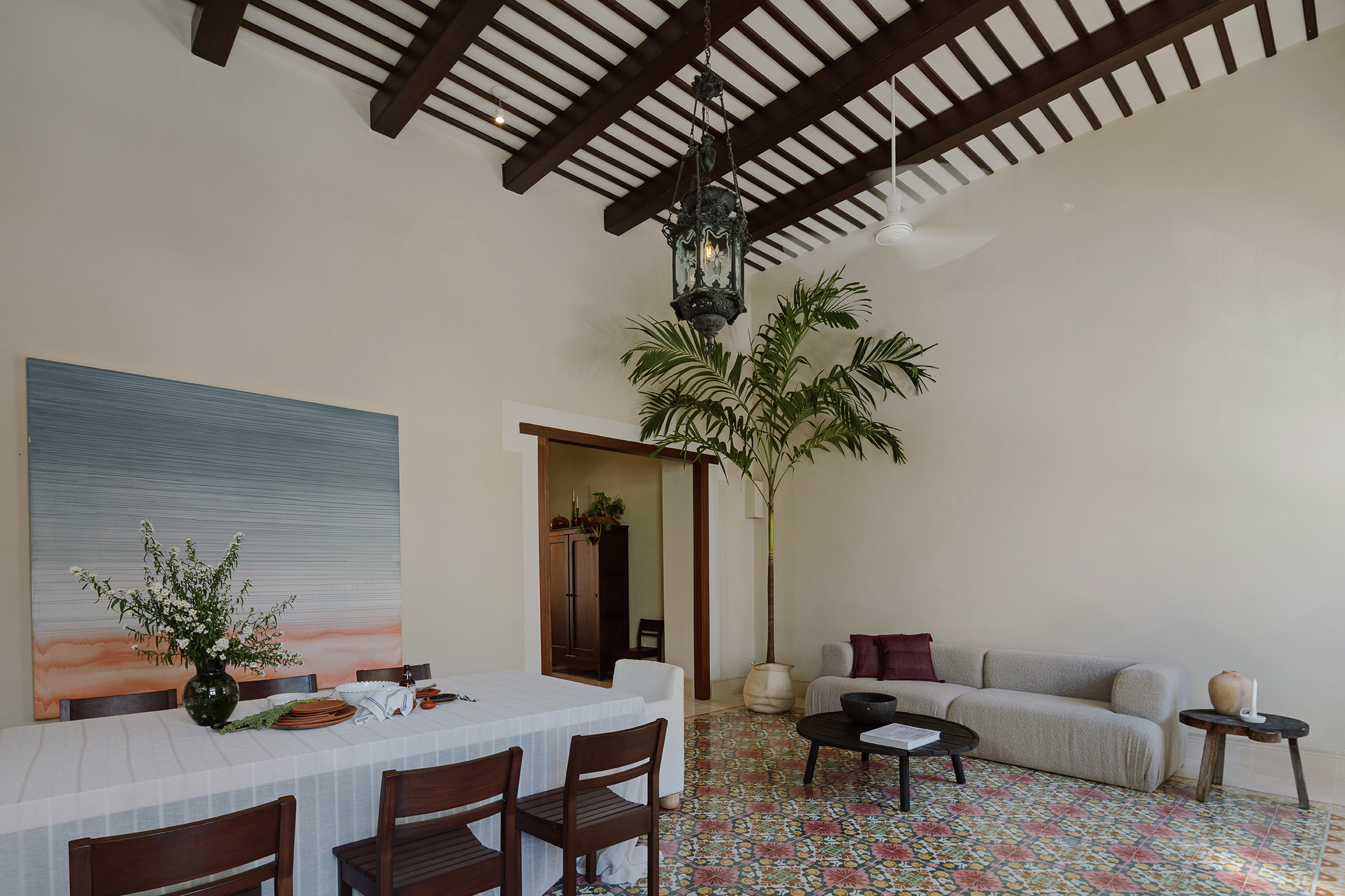 Casa Ex Templo — bóvedas de piedra de antigua sacristía — Casonas MX, Campeche